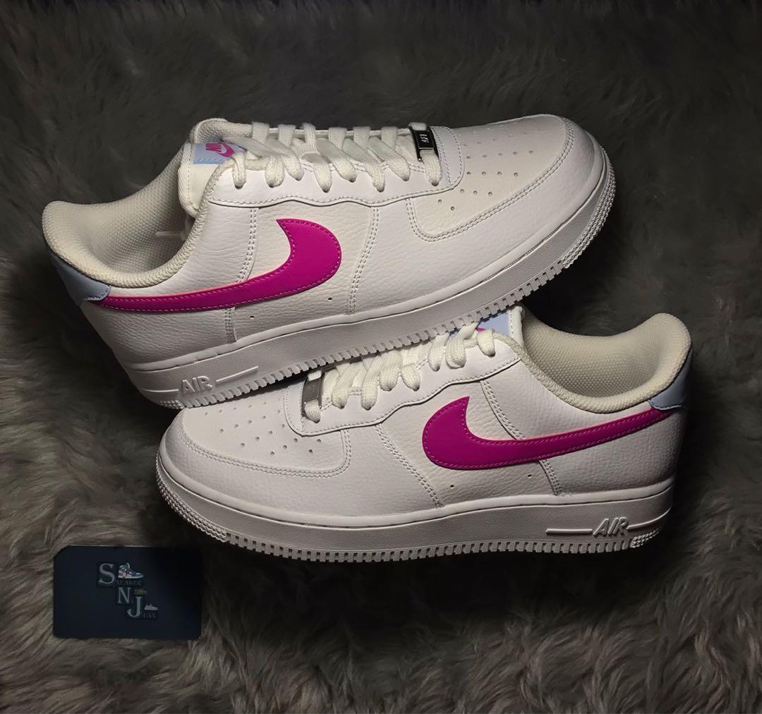 air force 1 fire pink