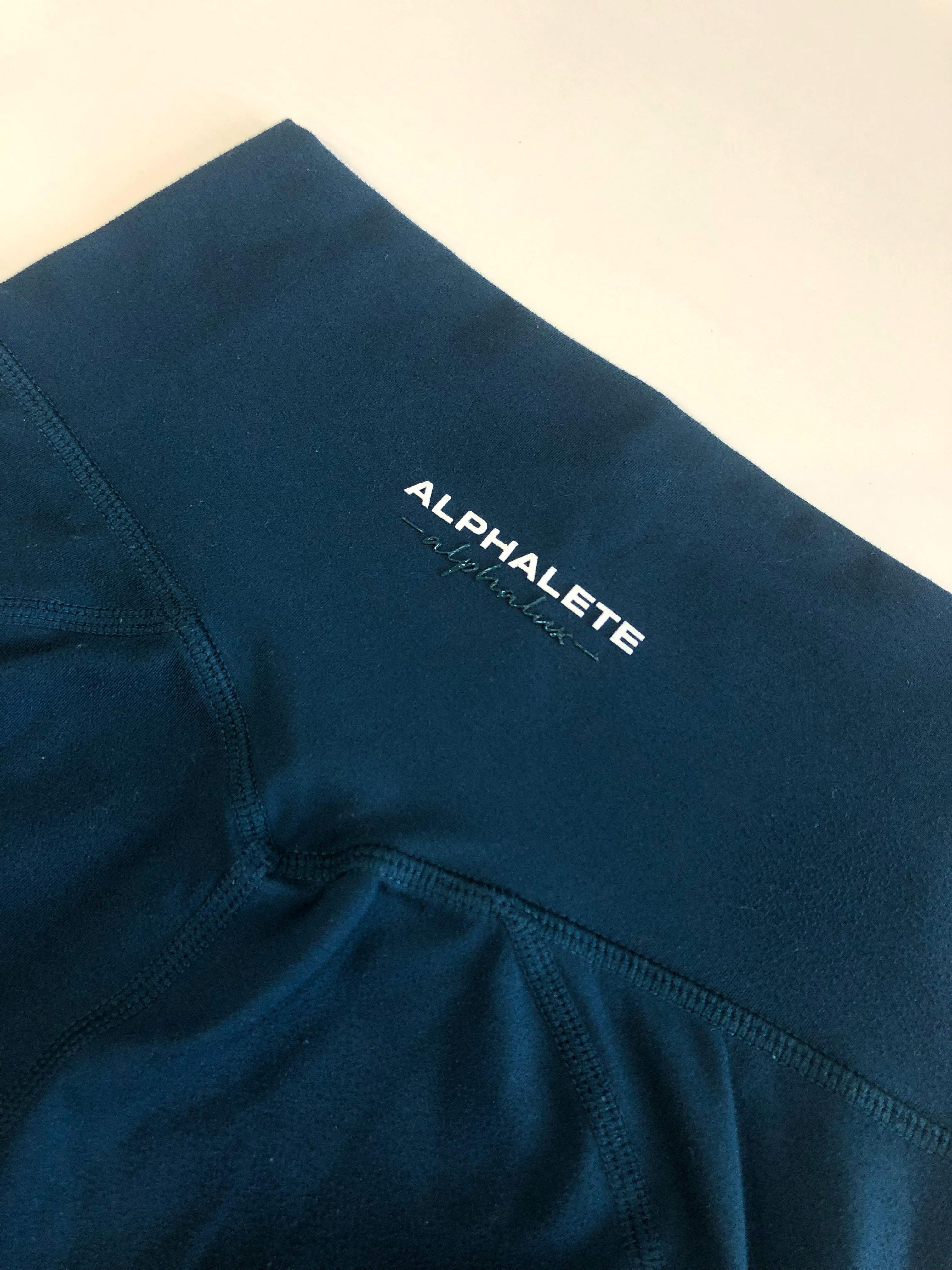 Alphalete Alphalux Harmony Legging- Dark sea- Small