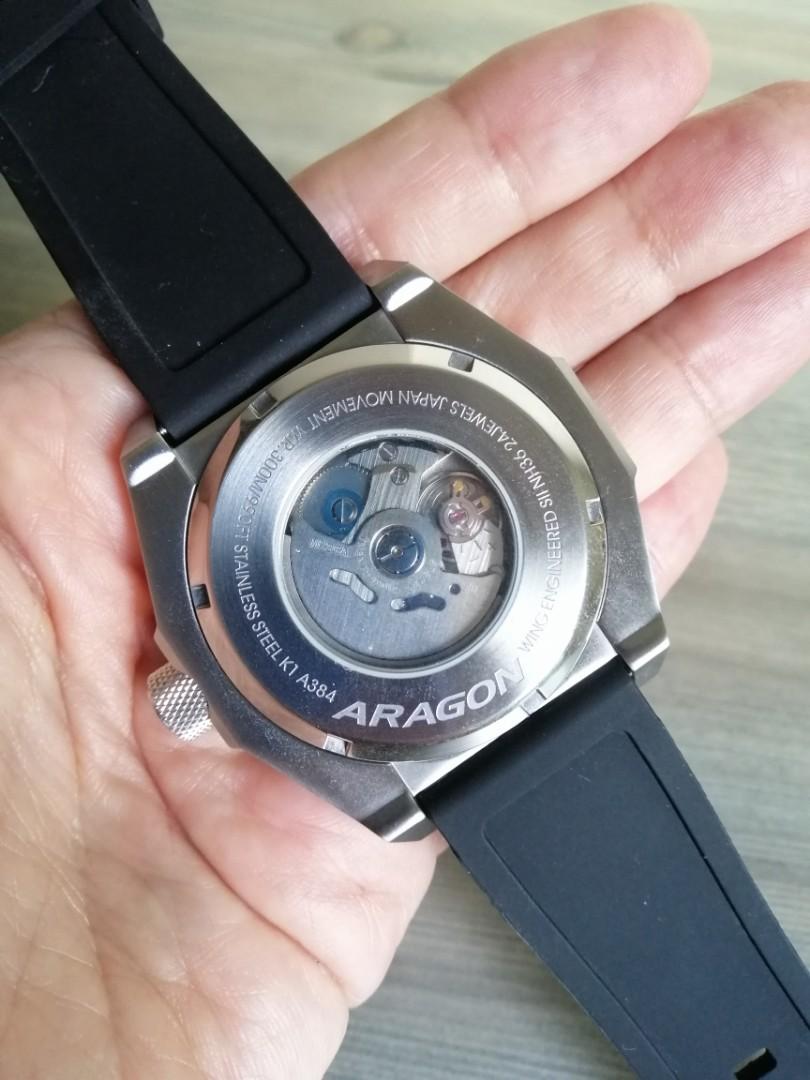 Aragon DF 47 watch full set, Luxury, Watches on Carousell