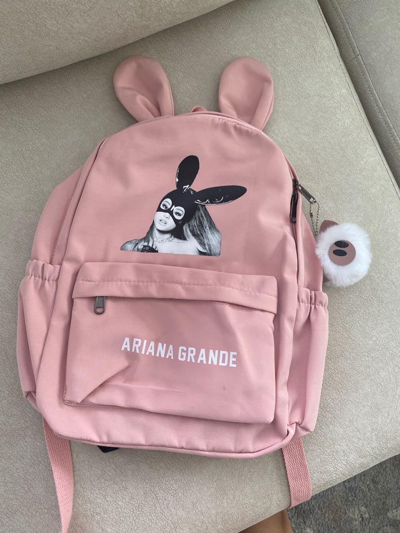Pikken archief onbekend Ariana Grande backpack, Women's Fashion, Bags & Wallets, Backpacks on  Carousell
