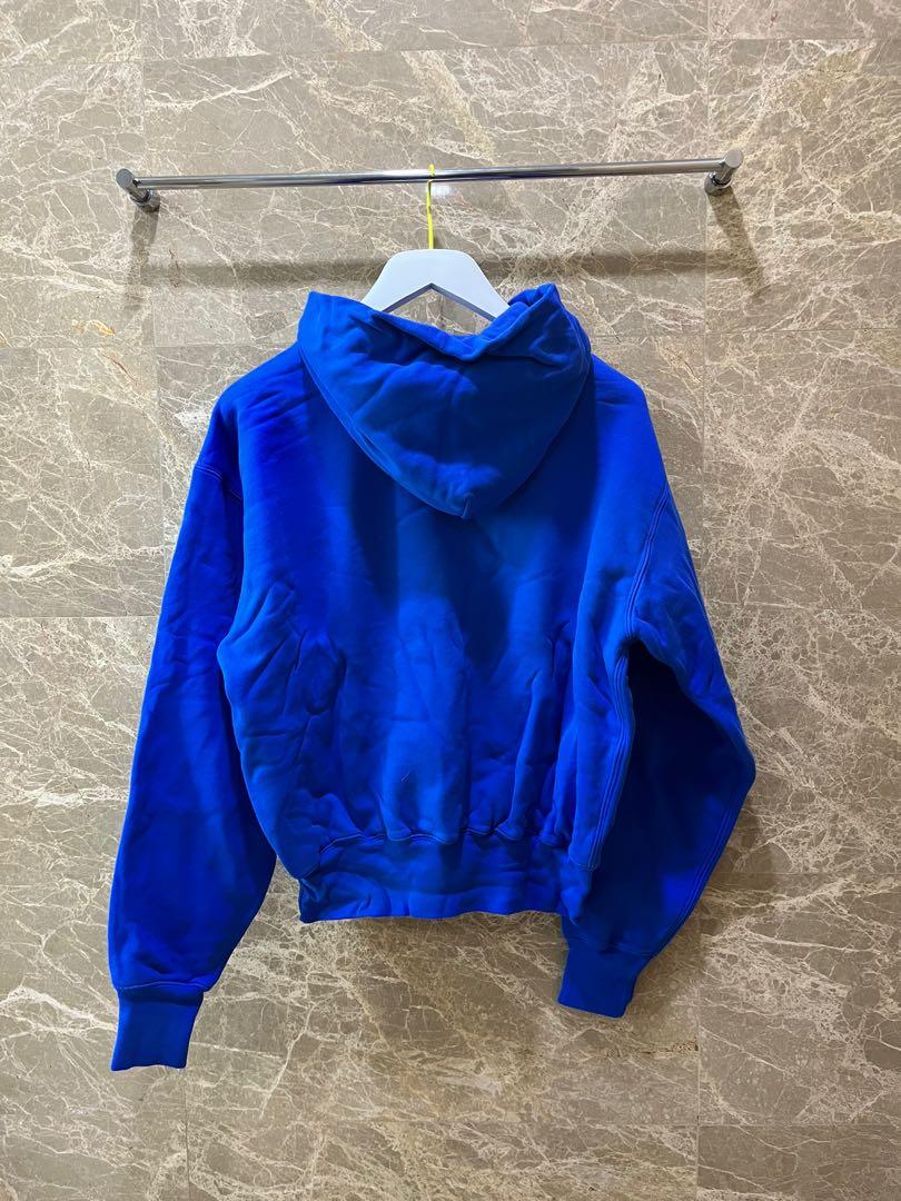 Authentic Yeezy x GAP Hoodie Blue, Men's Fashion, Tops u0026 Sets, Hoodies on  Carousell