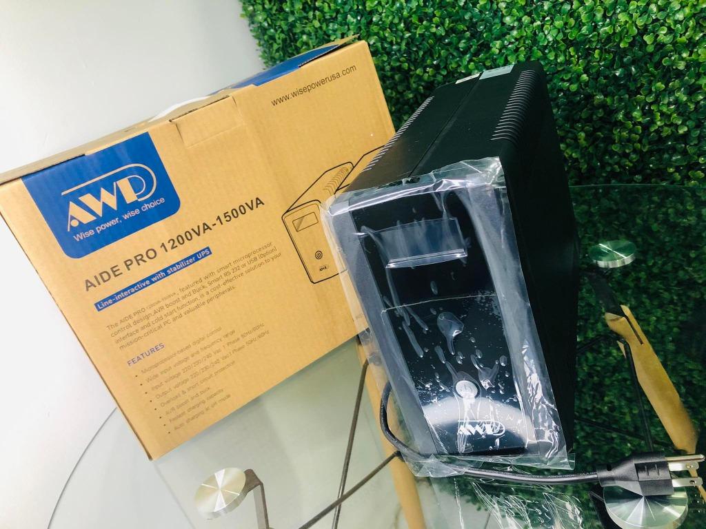 AWP AID1500 Pro LCD 1500VA / 900W LCD Display 6x Universal Socket (Category: Other Accessories) located in Makati City. Submitted by amtechnohub (Listing ID 1128282904, Image 2). Description: ✔Direct supplier here ✔Accepting bulk orders ✔Sealed and brand new ✔Can issue OR and sales invoice for reimbursement purposes ✔Order now, deliver today policy ✔7 days guaranteed replacement for factory defects ✔1 year service warranty without physical damage