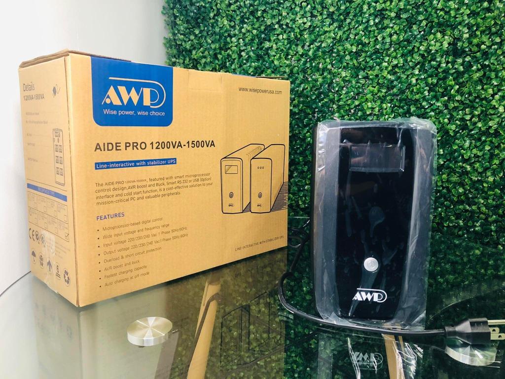 AWP AID1500 Pro LCD 1500VA / 900W LCD Display 6x Universal Socket (Category: Other Accessories) located in Makati City. Submitted by amtechnohub (Listing ID 1128282904, Image 1). Description: ✔Direct supplier here ✔Accepting bulk orders ✔Sealed and brand new ✔Can issue OR and sales invoice for reimbursement purposes ✔Order now, deliver today policy ✔7 days guaranteed replacement for factory defects ✔1 year service warranty without physical damage
