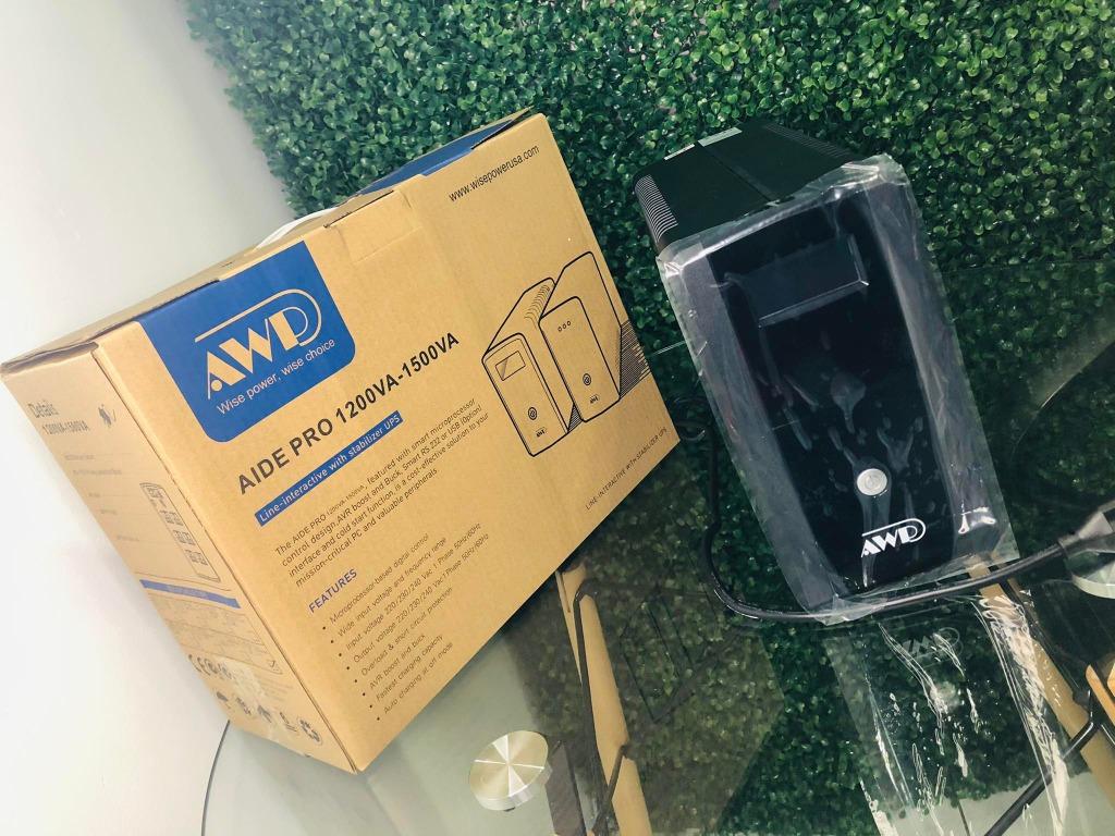 AWP AID1500 Pro LCD 1500VA / 900W LCD Display 6x Universal Socket (Category: Other Accessories) located in Makati City. Submitted by amtechnohub (Listing ID 1128282904, Image 3). Description: ✔Direct supplier here ✔Accepting bulk orders ✔Sealed and brand new ✔Can issue OR and sales invoice for reimbursement purposes ✔Order now, deliver today policy ✔7 days guaranteed replacement for factory defects ✔1 year service warranty without physical damage