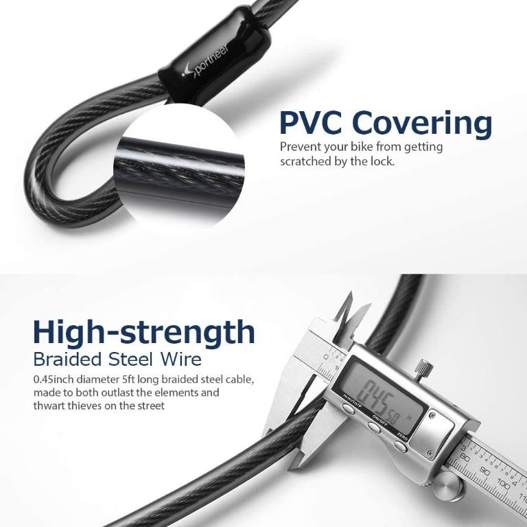 Sportneer bike lock outlet