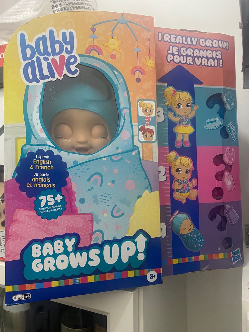 Baby Alive Grow Up, Babies & Kids, Babies & Kids Fashion on Carousell