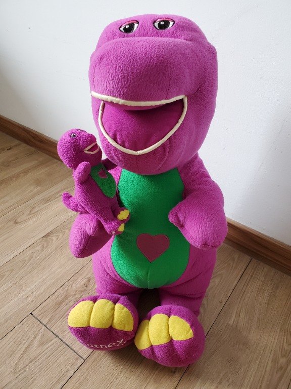 Stuffed hot sale barney doll