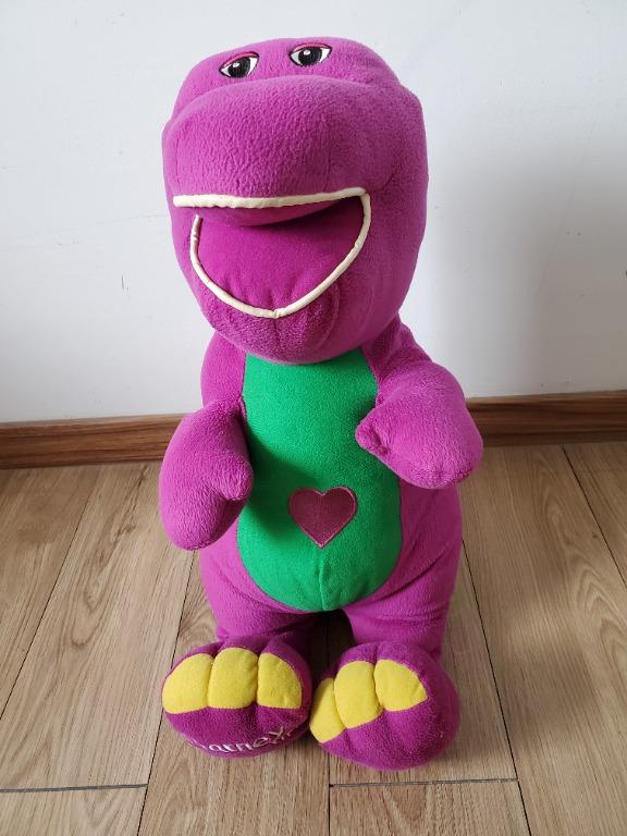 Life size barney stuffed new arrivals animal