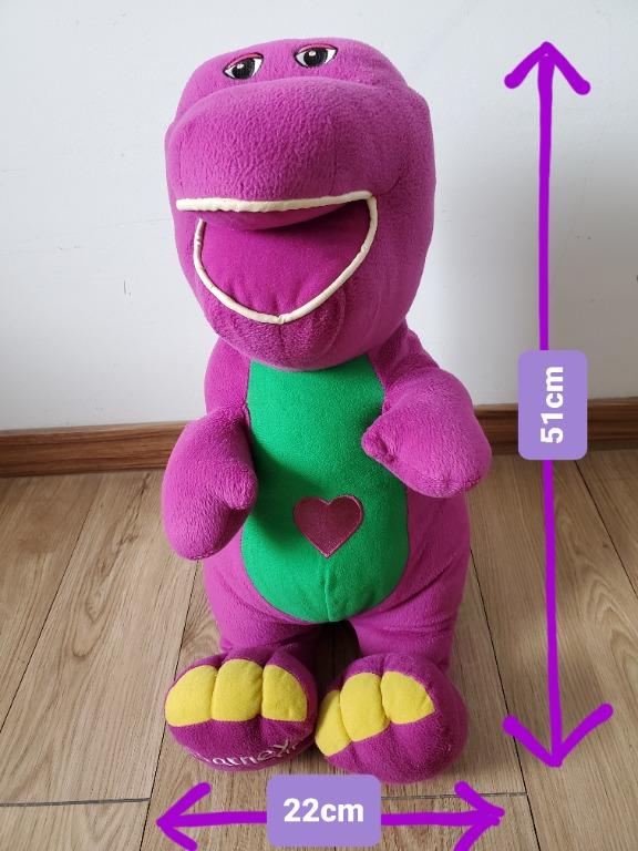 Barney Plush Toy Large Hobbies Toys Toys Games on Carousell