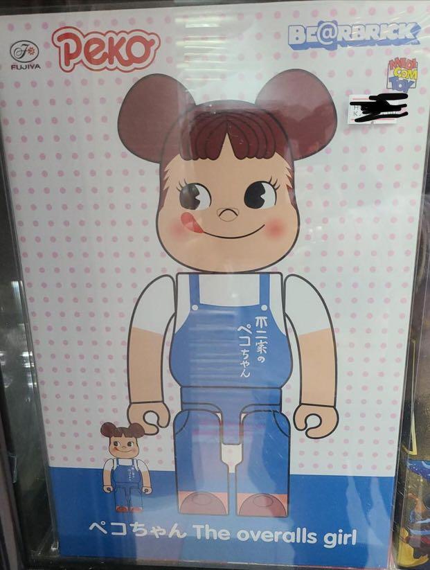 BE＠RBRICK ペコちゃん The overalls girl 1000％ - キャラクターグッズ