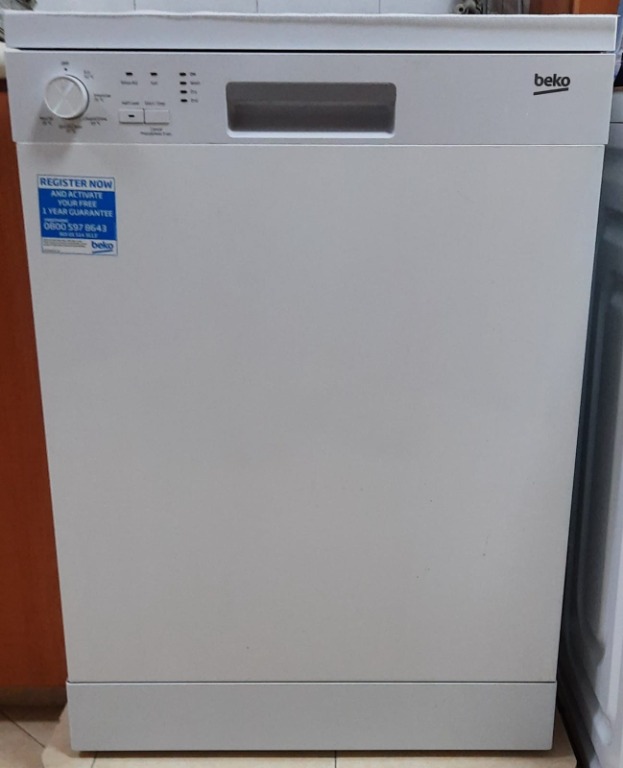 BEKO Dishwasher DFN05X10W, TV & Home Appliances, Kitchen Appliances