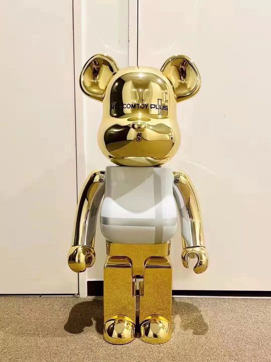 BE@RBRICK MEDICOM TOY PLUS GOLD CHROME - www.sorbillomenu.com