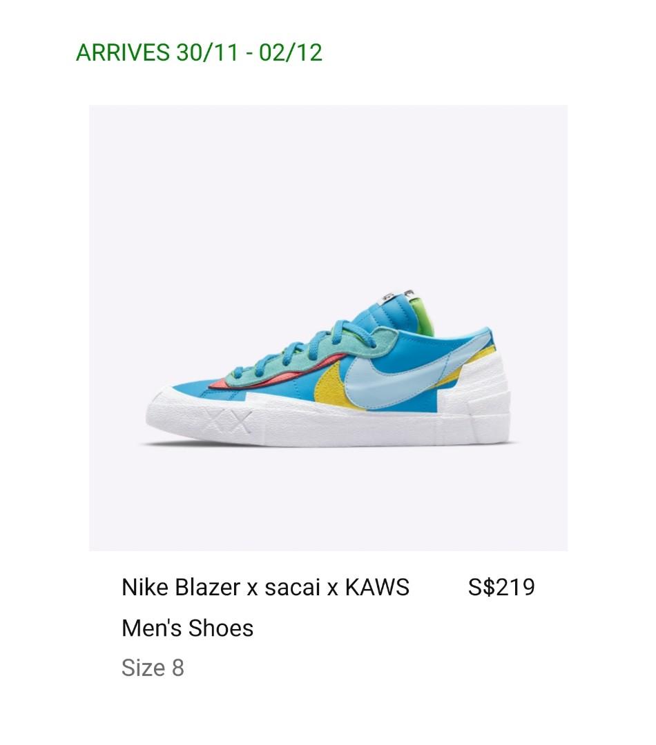 Kaws sales nike 219