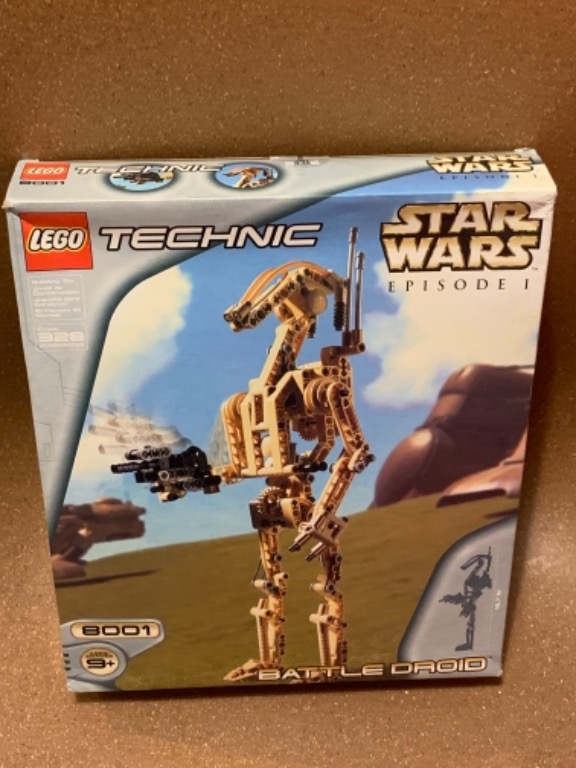 Lego Technic Star Wars 8001 Battle Droid New Sealed 