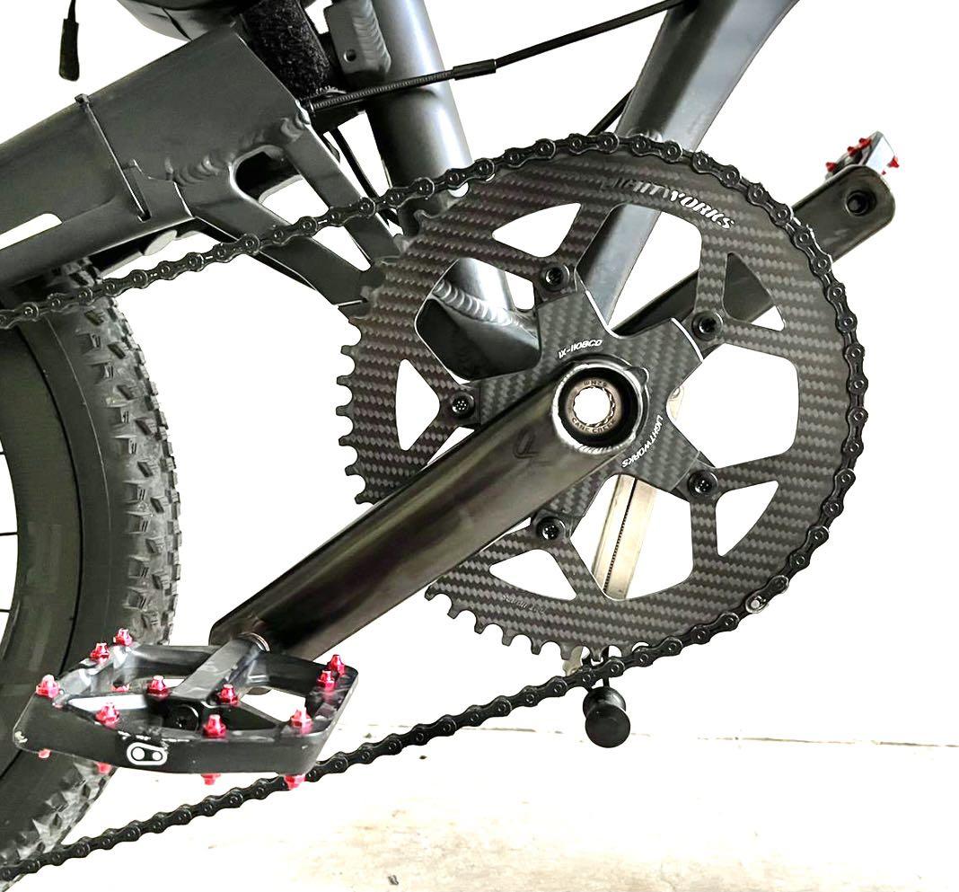 Brompton Cane creek eewings crankset Black 170mm