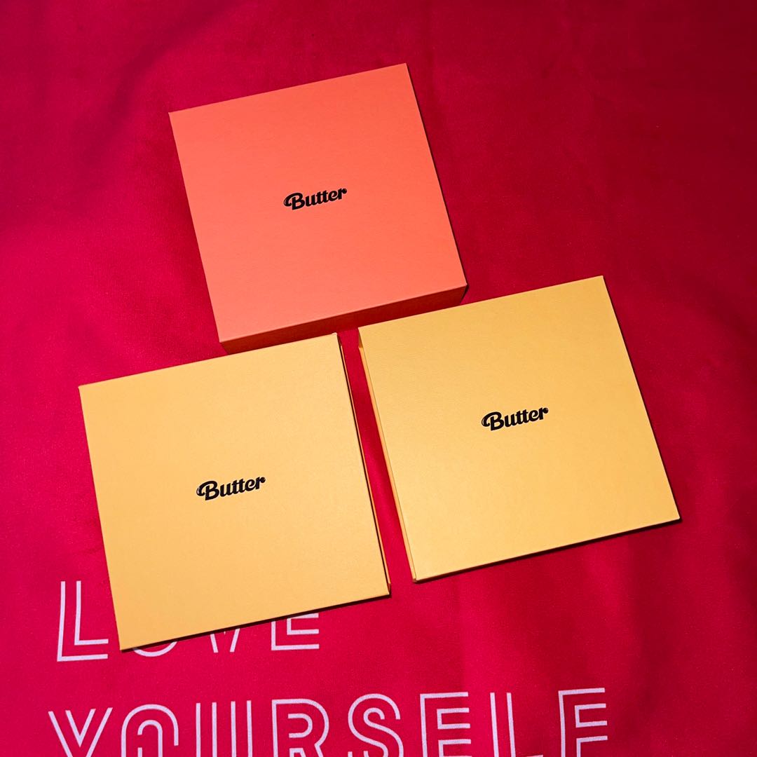 BTS BUTTER album, Hobbies & Toys, Music & Media, CDs & DVDs on Carousell