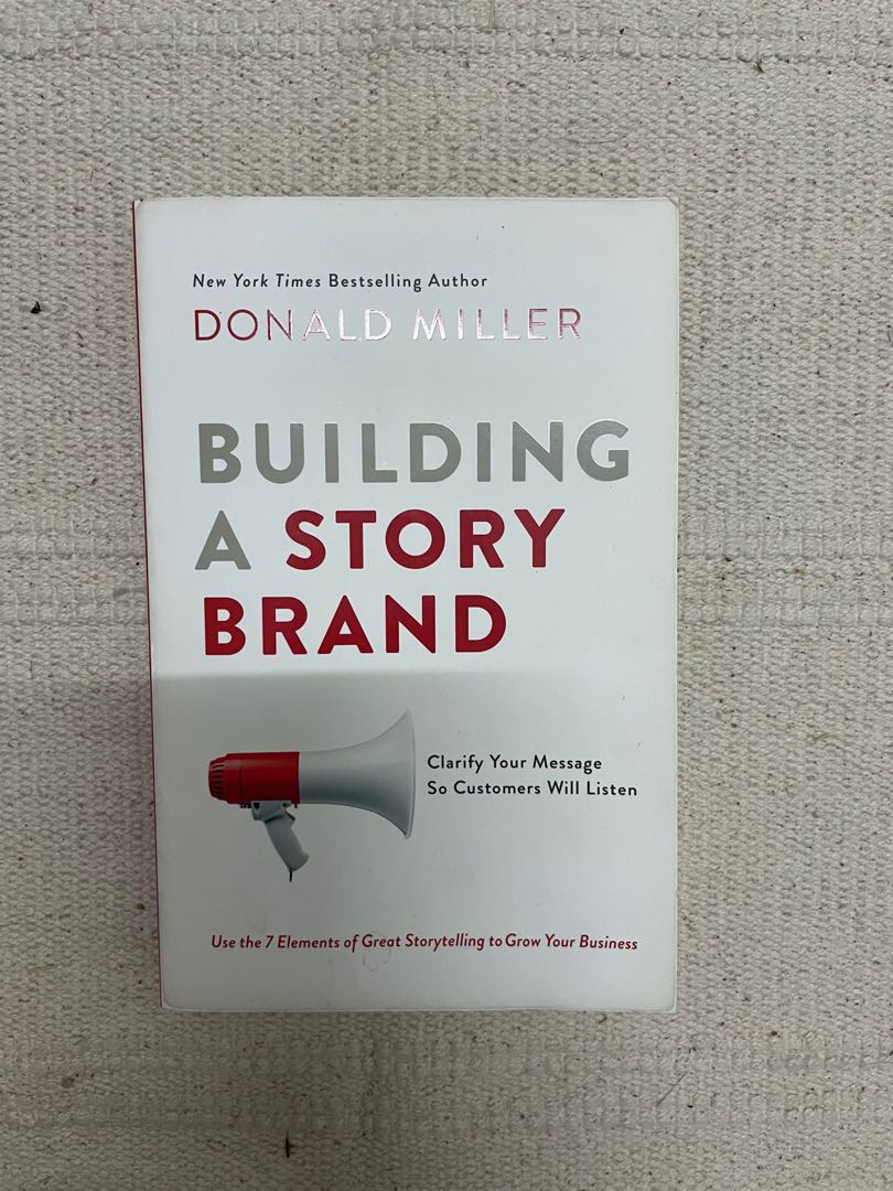 Building A Story Brand by Donald Miller, Hobbies & Toys, Books ...