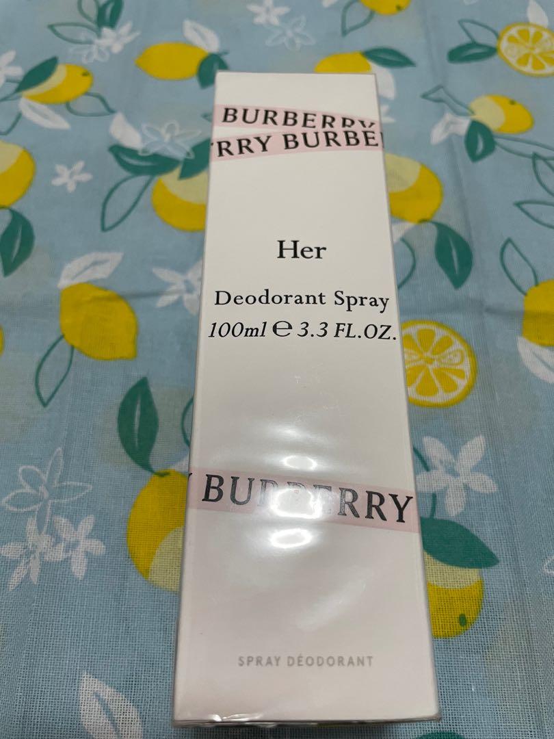 Burberry deodorant spray Beauty Personal Care Fragrance Deodorants on Carousell