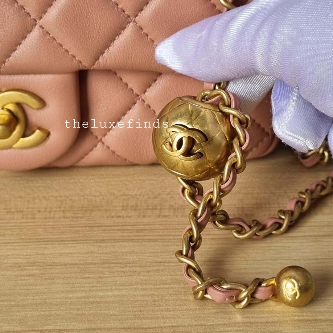 chanel keychain purse