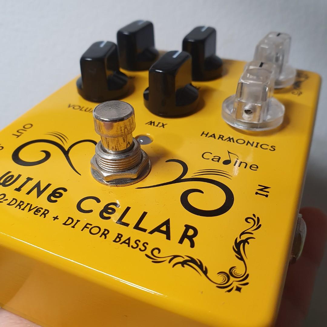 Caline Wine Cellar Bass Pedal (Sansamp Clone), Hobbies & Toys, Music