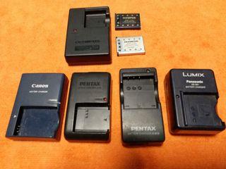 Camera Chargers and Batteries