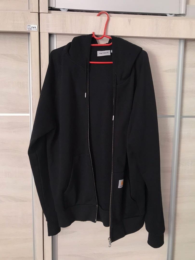 Carhartt hooded square label jacket clearance