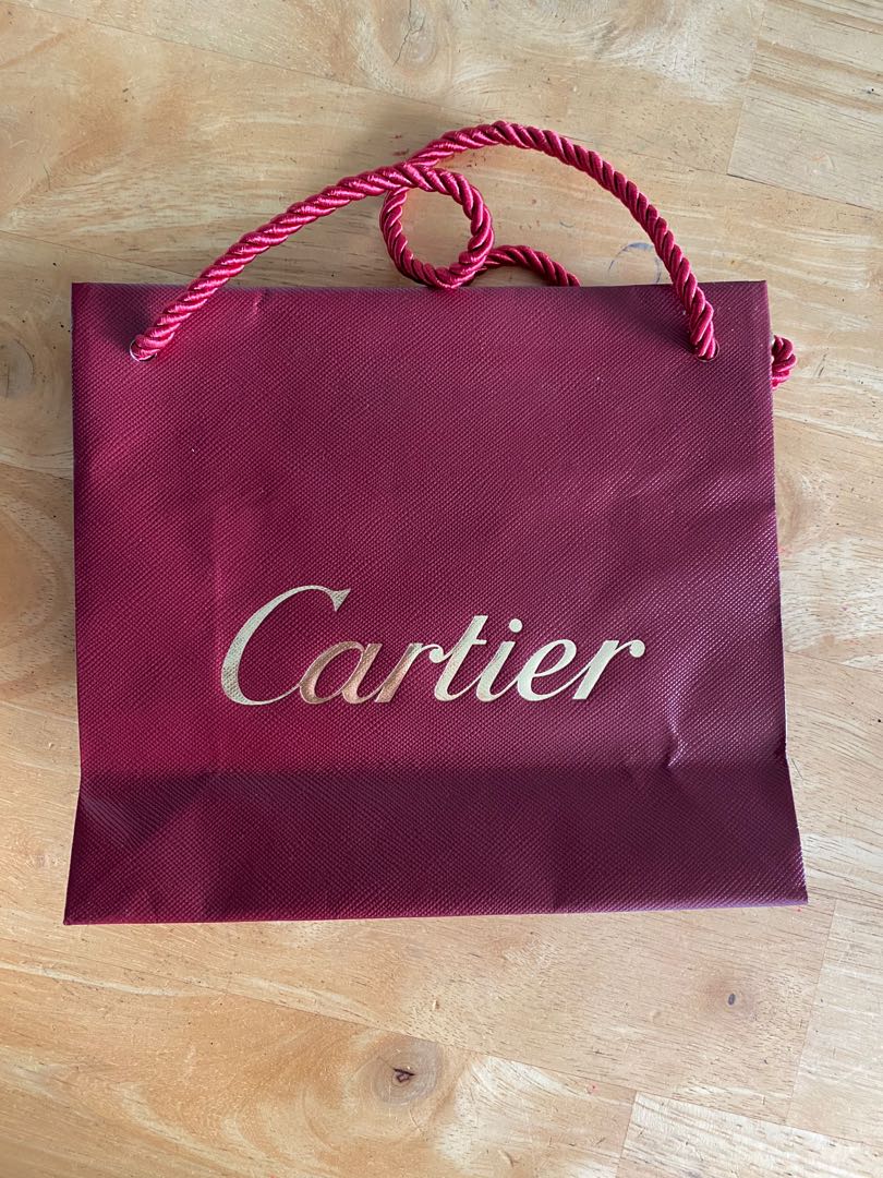 Cartier paper bag outlet