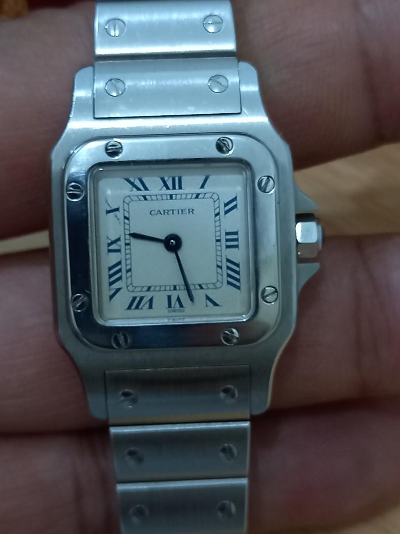 Cartier santos lady full original 