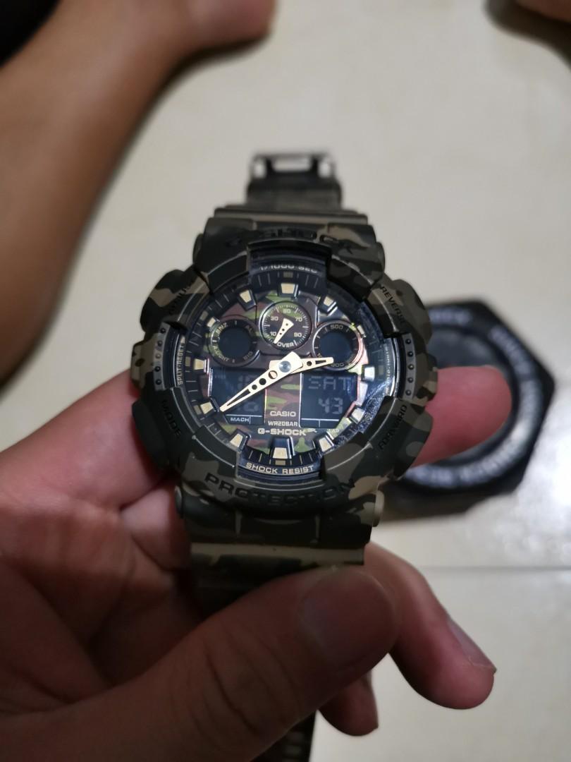 Casio watch GA 100CM Men s Fashion Watches Accessories