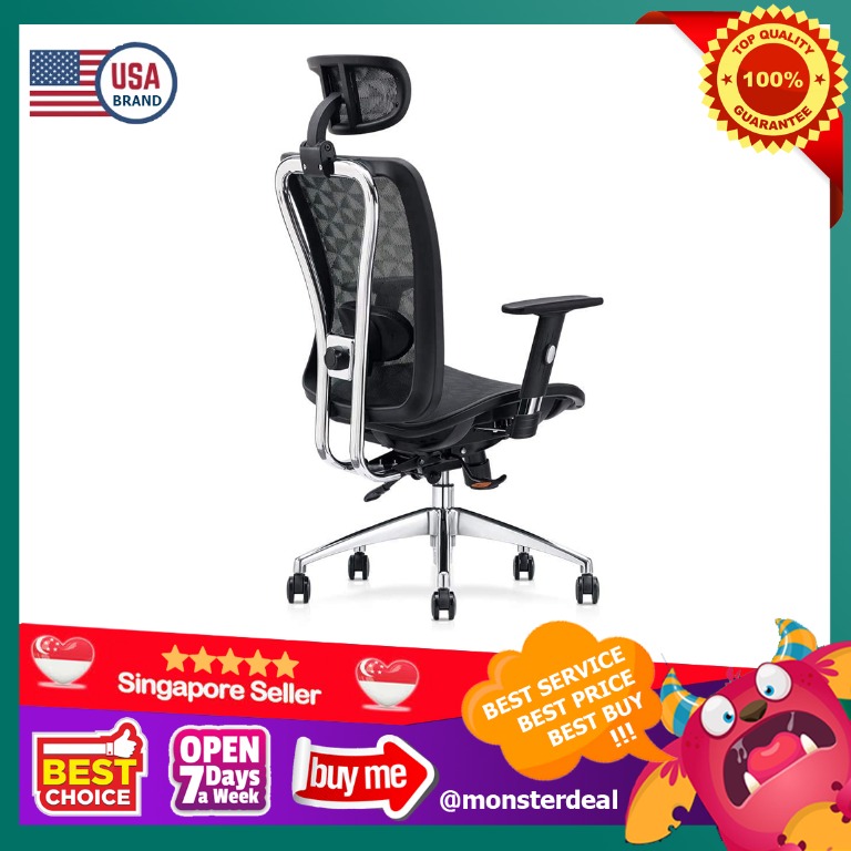 Cedric Office Chair,Breathable Mesh Computer Chair with Ergonomic