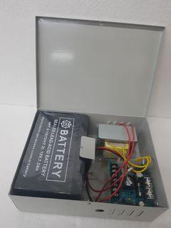Centralized Power Supply Unit for Biometrics 12VDC 5A with Battery