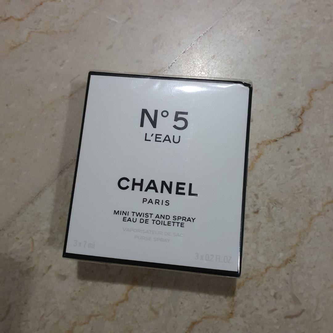 Chanel N5 Leau Mini Twist and Spray EDT, Beauty & Personal Care, Fragrance  & Deodorants on Carousell