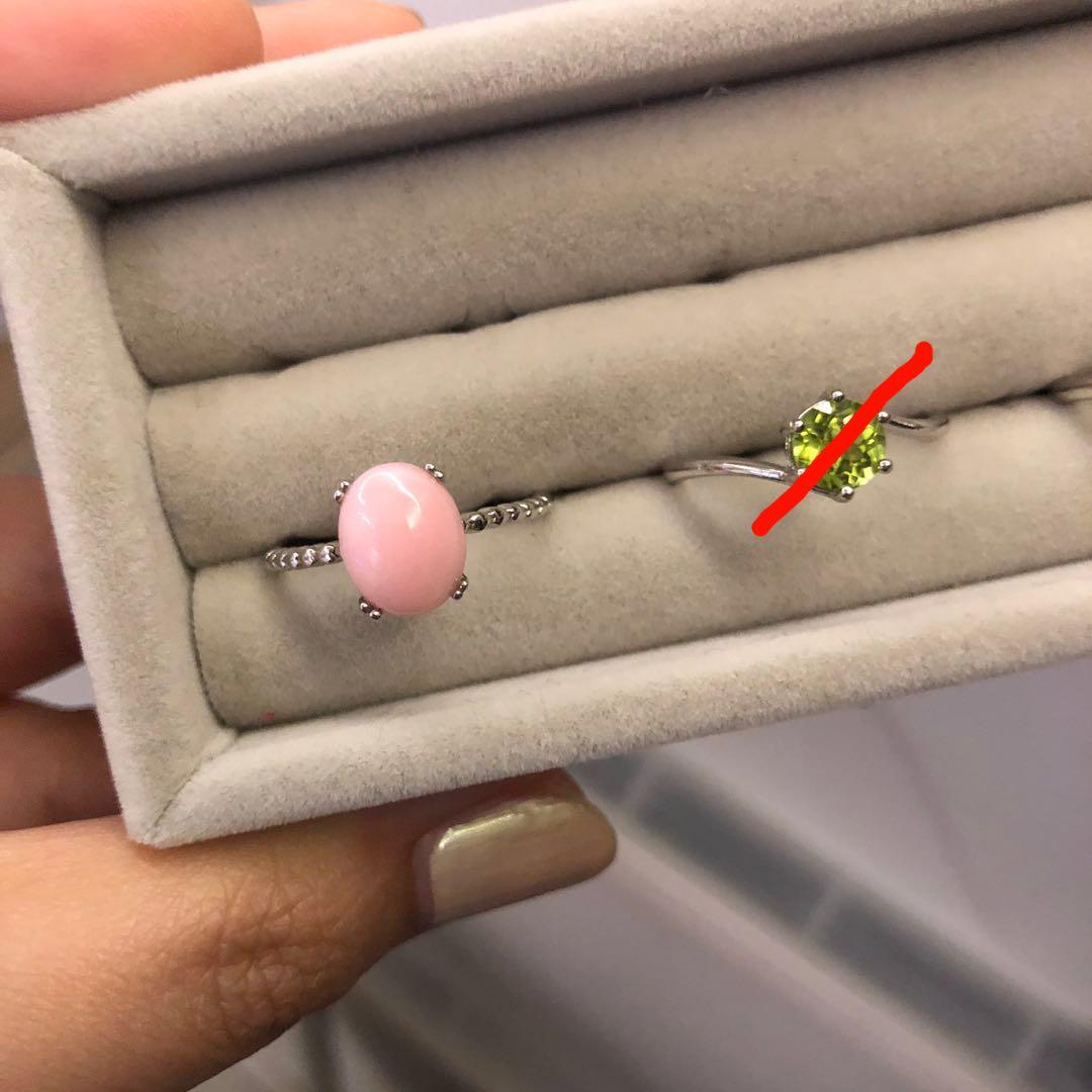 Clearance Natural Gemstone Rings Women s Fashion Jewelry Organisers Rings on Carousell