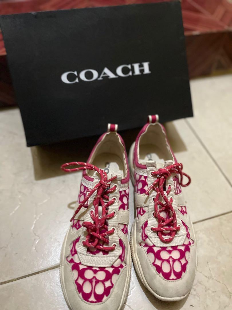 coach running sneakers