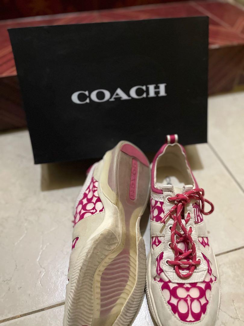 coach running sneakers