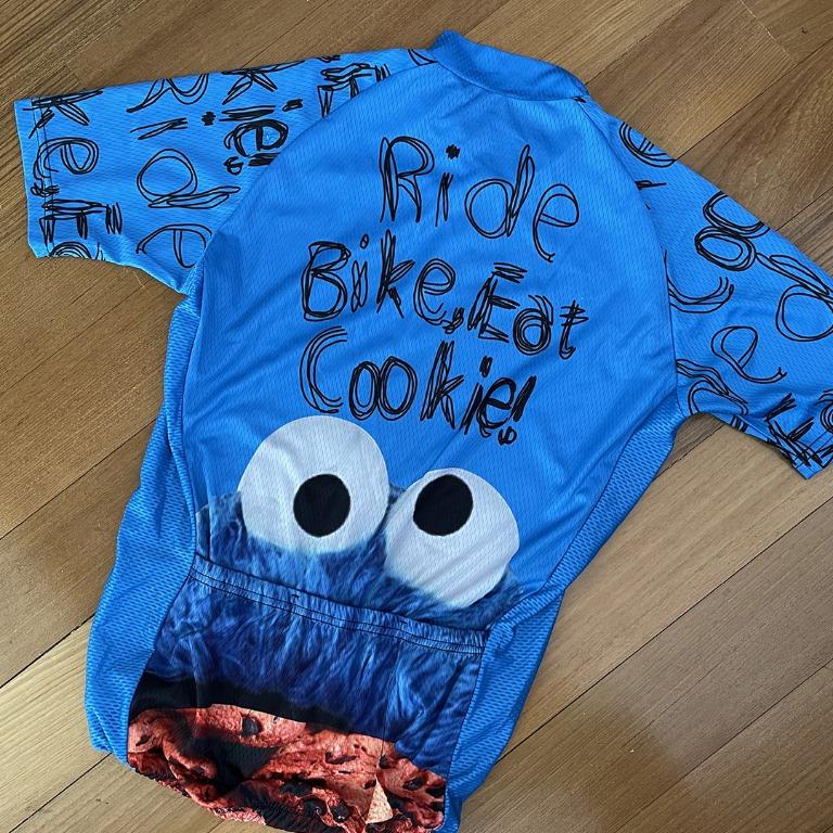 Cookie monster bike jersey online