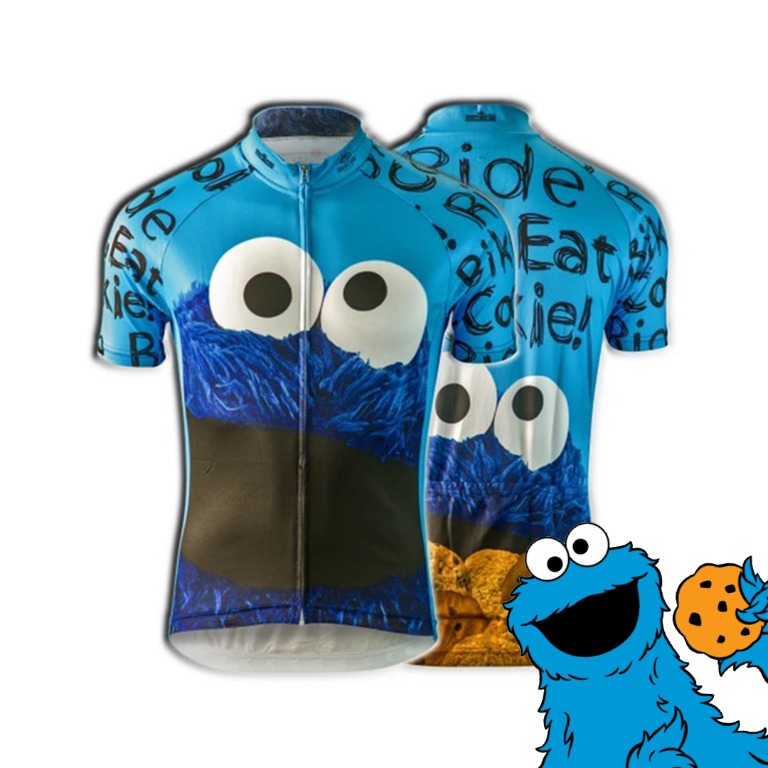 Cookie monster bike jersey online