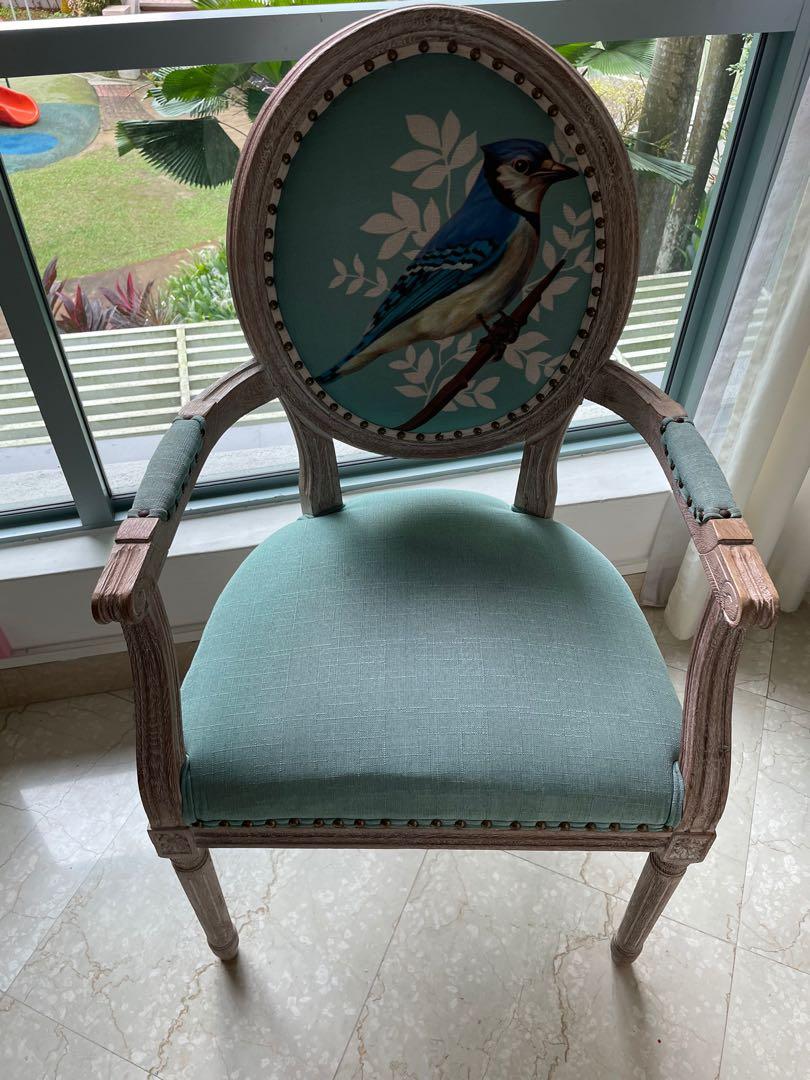 Decorative Chair x 2 units Furniture Home Living Home Decor Other Home Decor on Carousell