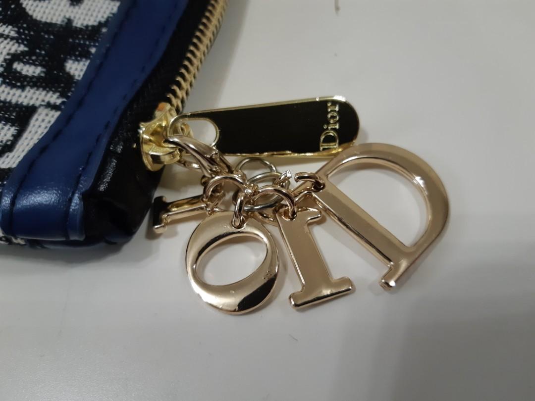 Dior coin purse discount keychain