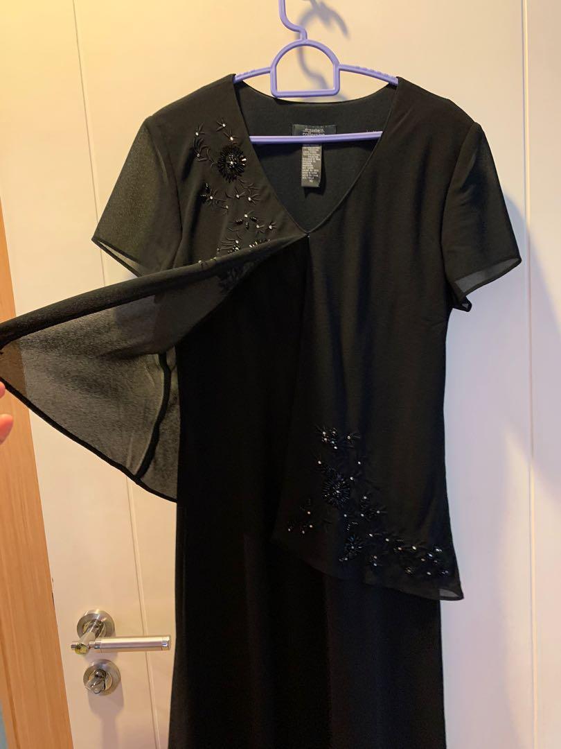Dressbarn evening Black Dress Women s Fashion Muslimah Fashion
