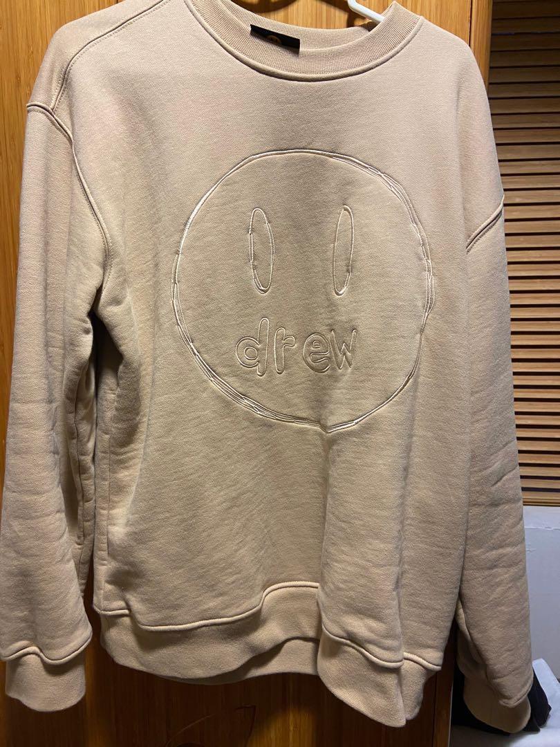 drew house sketch mascot sweatshirt, 男裝, 外套及戶外衣服- Carousell