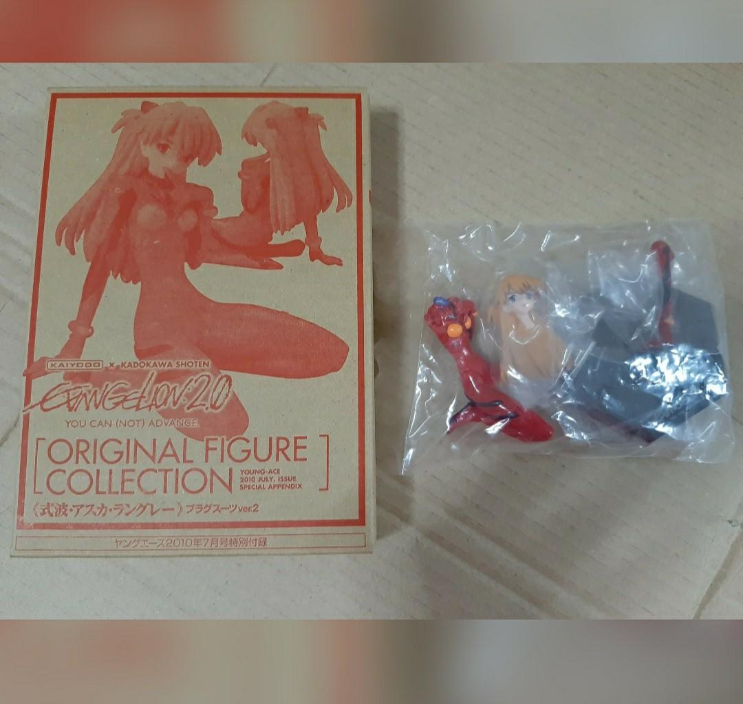 EVA EVANGELION MARI MAKINAMI Rei Ayanami Asuka Langley Plug Suit Bandai Kaiyodo Figure (Category: Toy Figures) located in Singapore. Submitted by kittyleekityin (Listing ID 1128198025, Image 3). Description: Brand New in Sealed Packaging Rei Ayanami Plug Suit Kaiyodo Magazine Limited Edition 7cm (H) $38 Asuka Plug Suit Kaiyodo Magazine Limited Edition 8.5cm (H) $38 Mari Makinami Plug Suit Kaiyodo Magazine Limited Edition 12.5cm (H) $38 EVA Evange