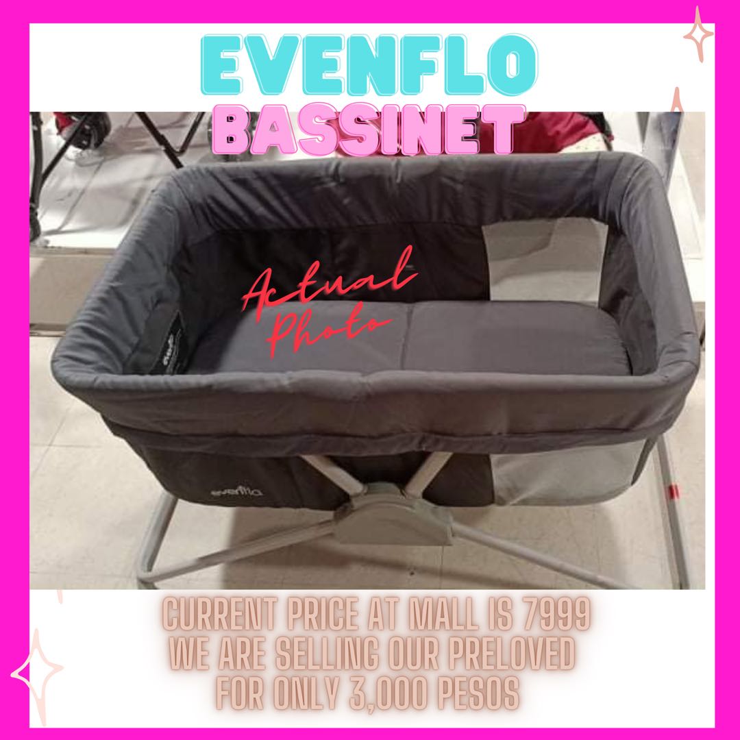 Evenflo Bassinet Portable Crib WITH FREEBIES Babies Kids Baby
