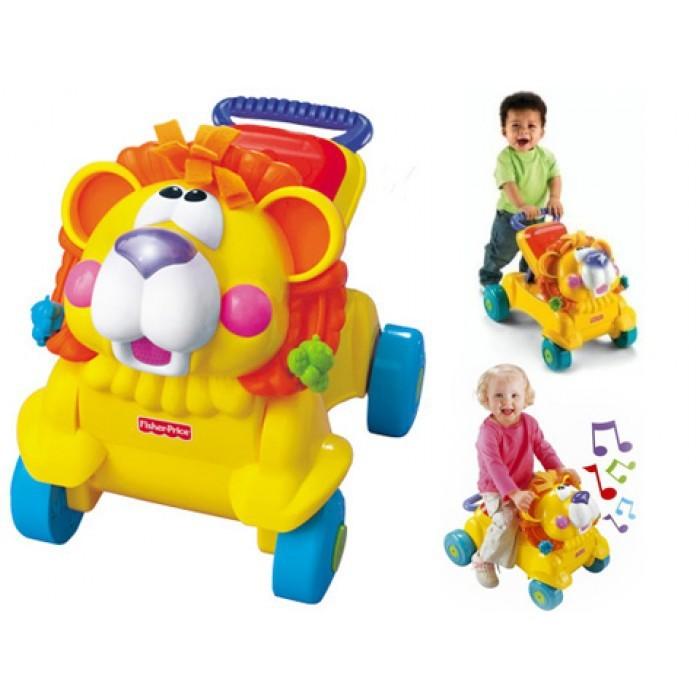Fisher price lion push walker sales