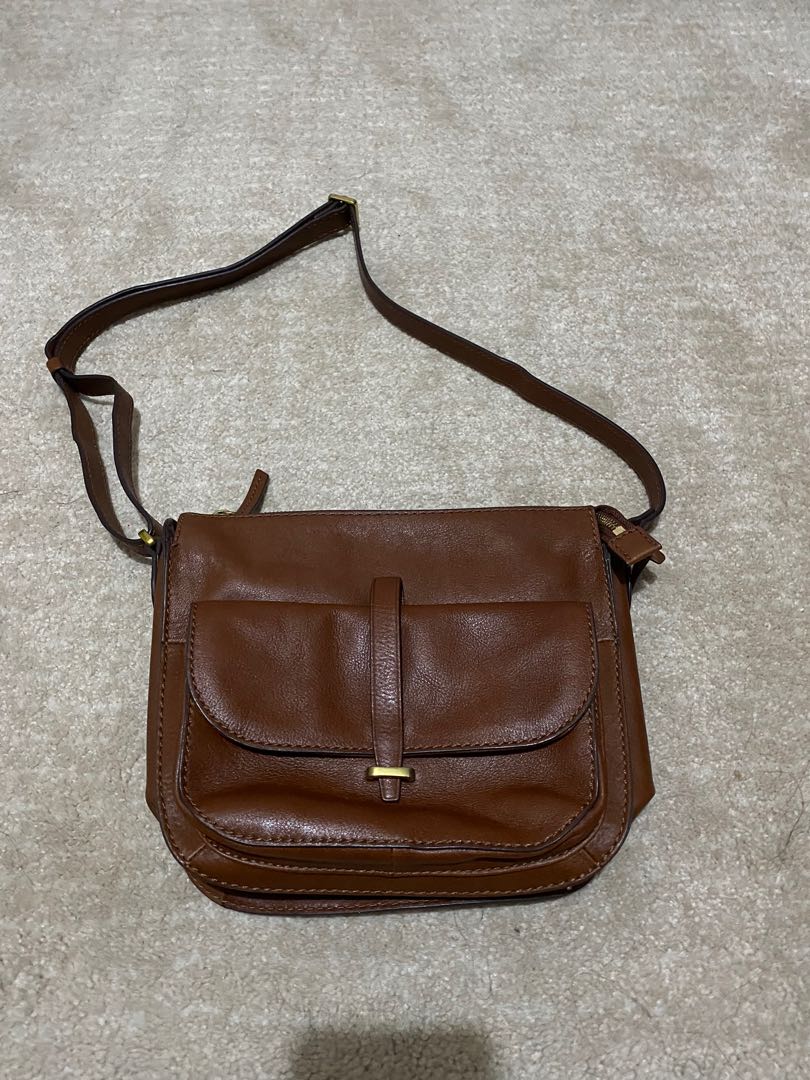 Fossil Leather Ryder crossbody bag 