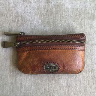 fossil leather wallet