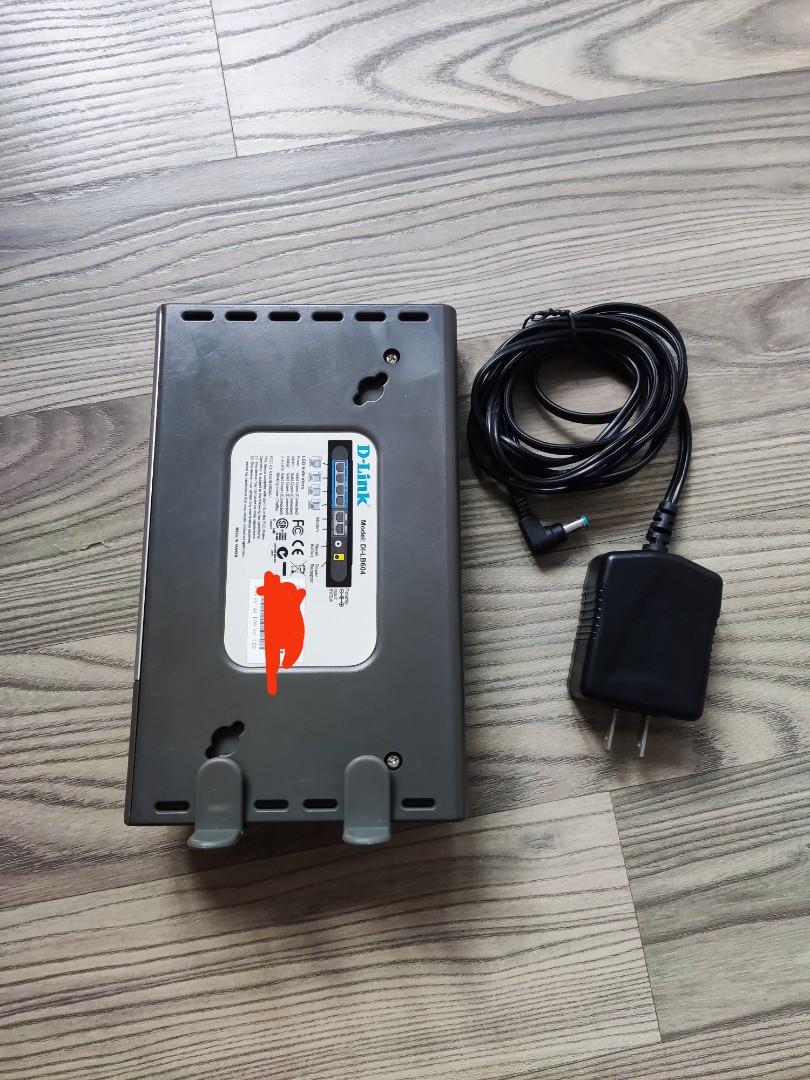 Fs : dual wan router:D-Link DI-604 4-Port 10/100 Wired Router ...