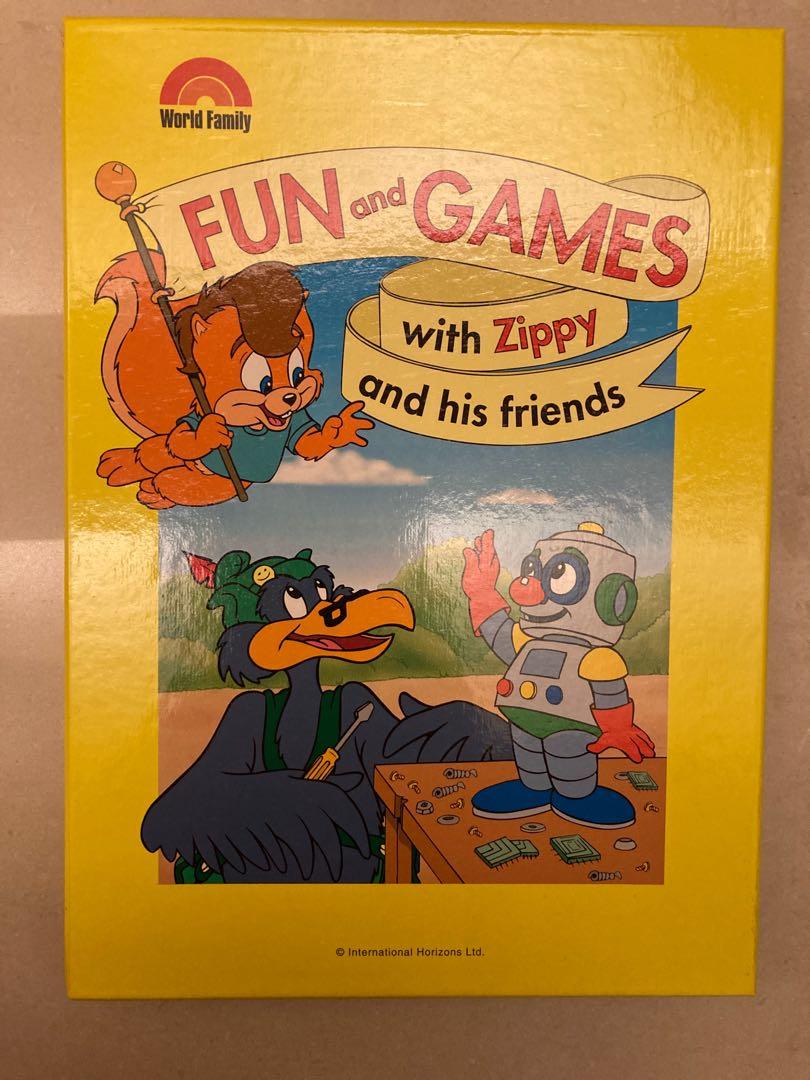 Fun and Games with Zippy and his friends, 興趣及遊戲, 書本