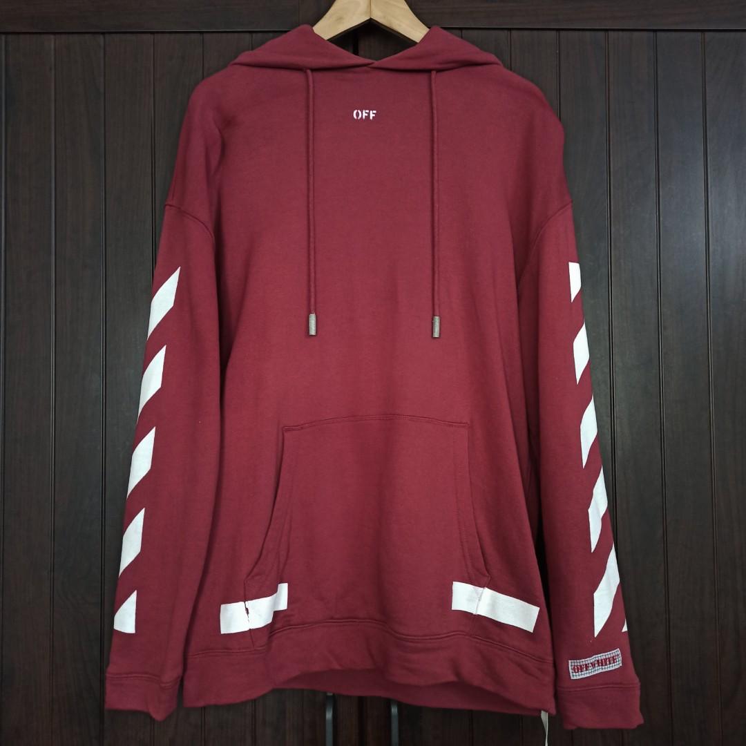Off white fw17 hoodie on sale