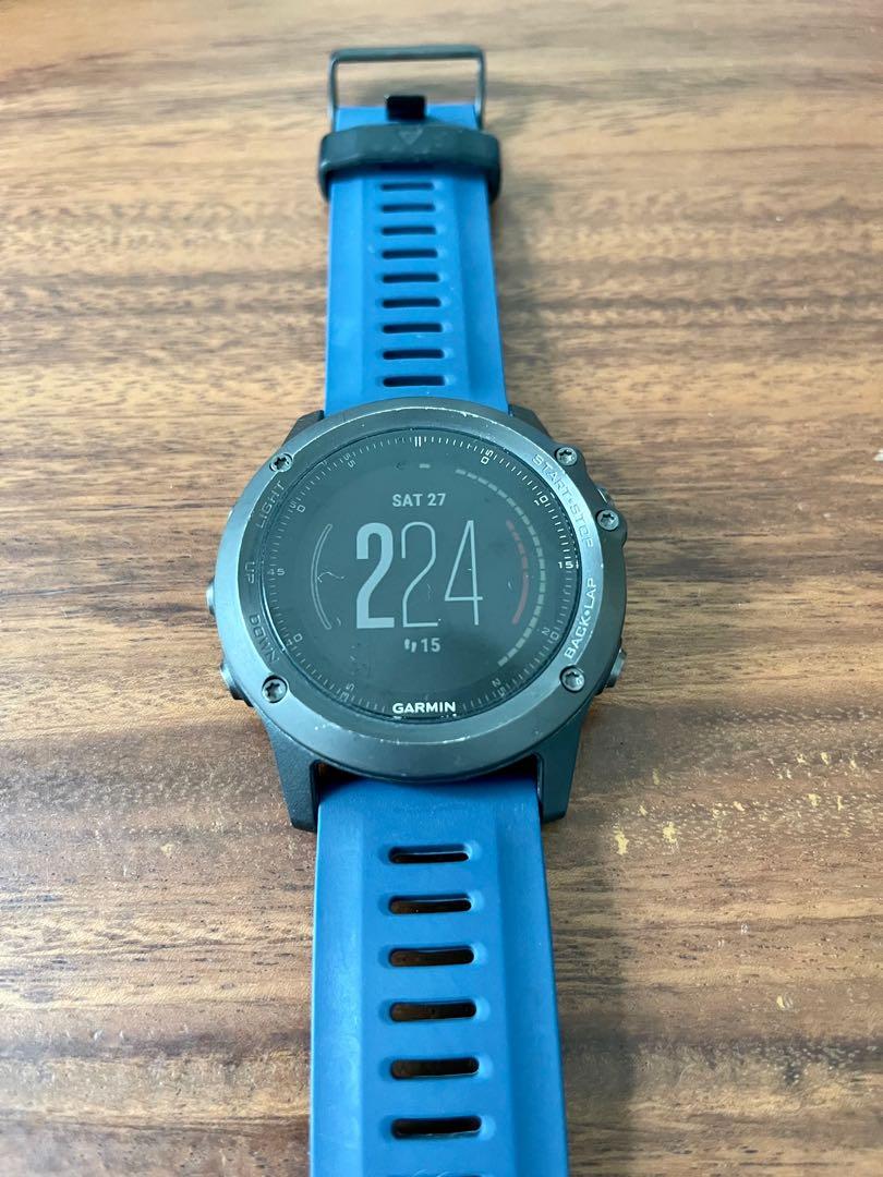 Garmin fenix 3 HR sapphire with free leather band
